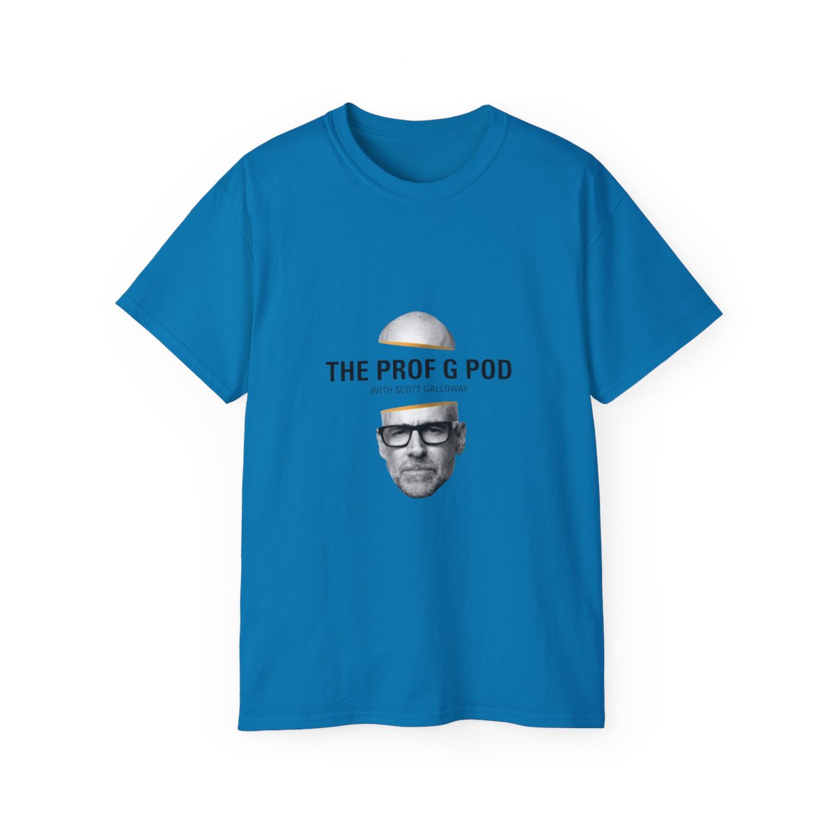 The Prof G Pod tee | Scott Galloway podcast shirt - alternate angle 5, merchandise
