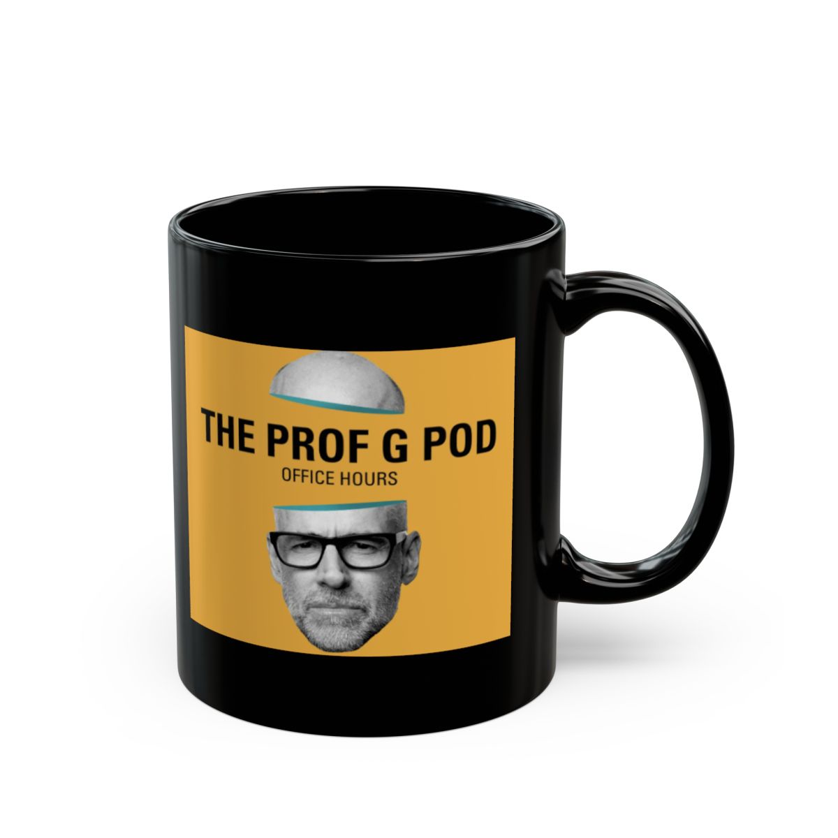 The Prof G Pod Office Hours Mug | Black Ceramic Coffee Cup